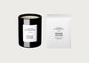 Signature Smoked Leather Scented Glass Candle