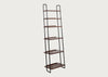 Brunel Lean To Shelves Dark Wood