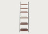 Brunel Lean To Shelves Dark Wood
