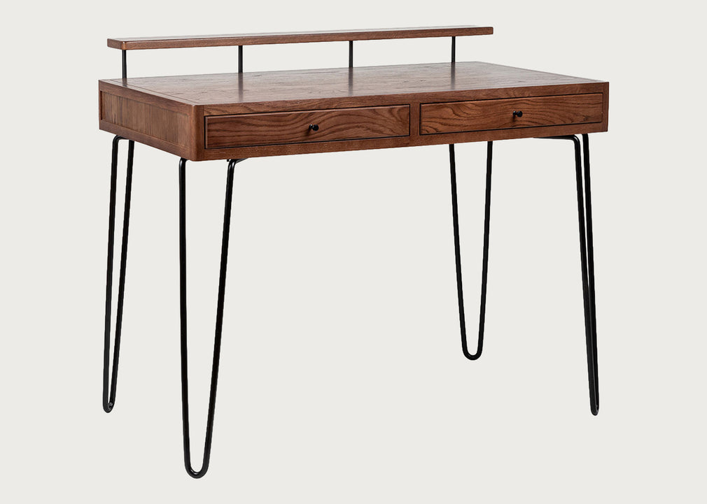 Brunel Desk Dark Wood