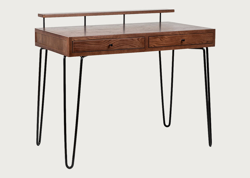 Brunel Desk Dark Wood