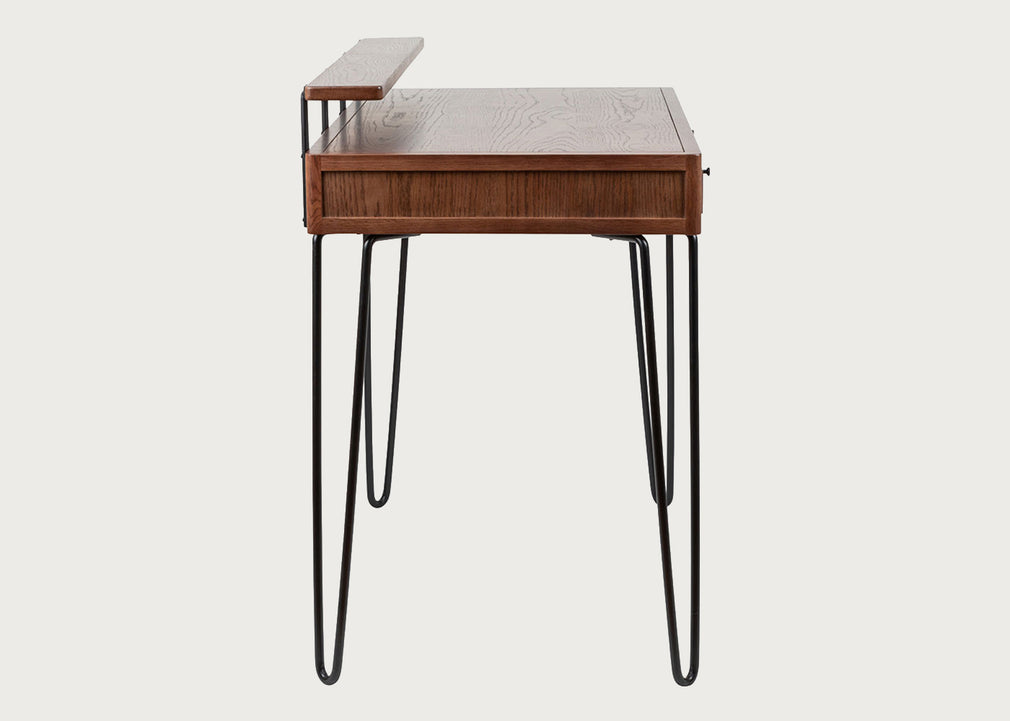 Brunel Desk Dark Wood