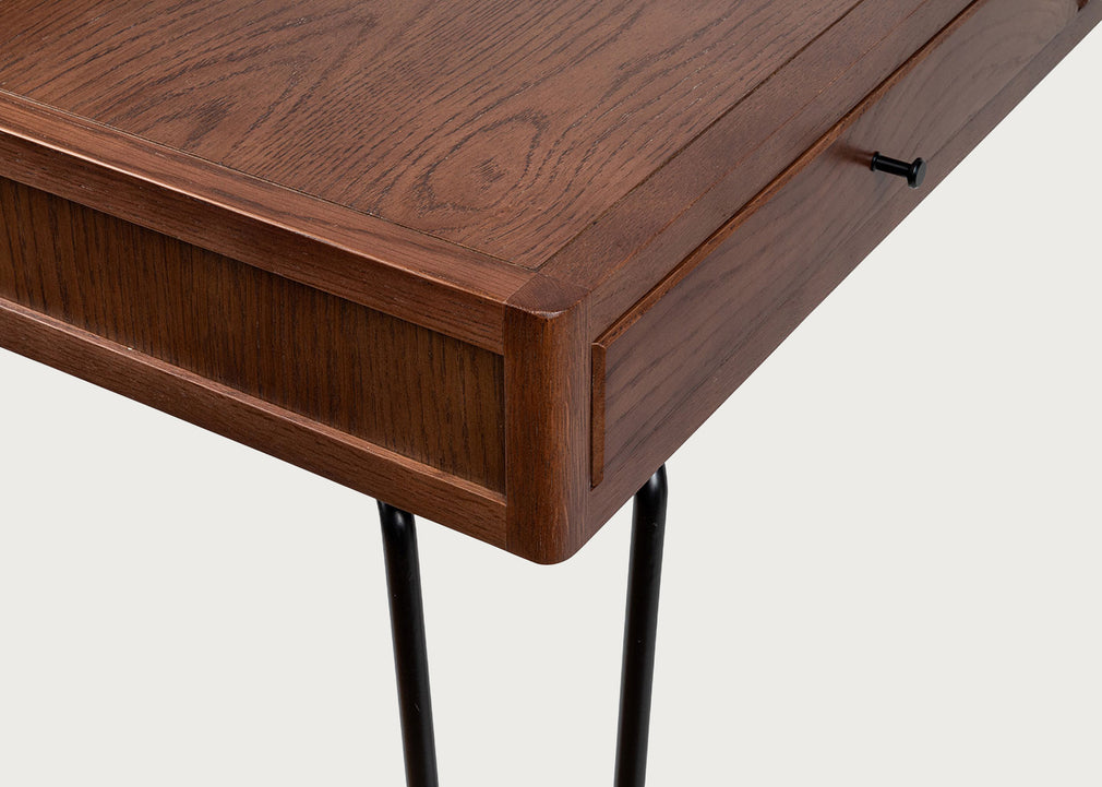 Brunel Desk Dark Wood