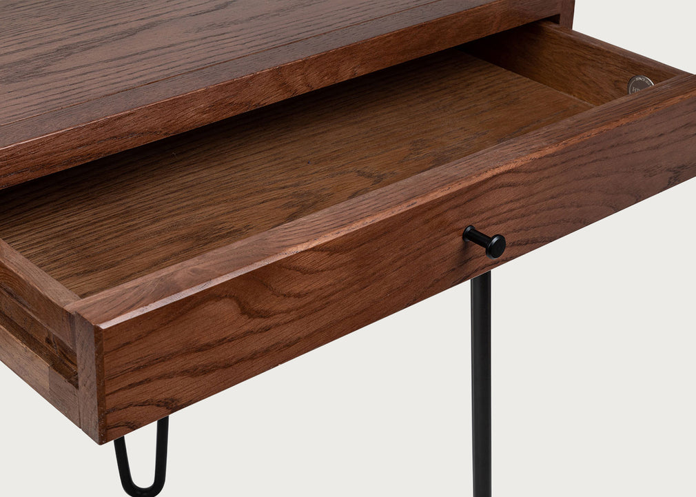Brunel Desk Dark Wood