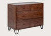 Brunel Low Chest Dark Wood