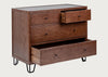 Brunel Low Chest Dark Wood