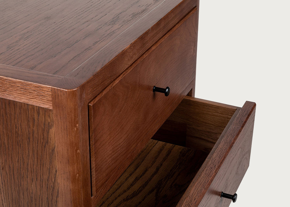 Brunel Tall Chest Dark Wood