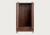 Brunel Double Wardrobe Dark Wood