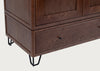 Brunel Double Wardrobe Dark Wood