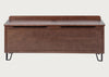 Brunel Blanket Box Dark Wood