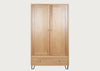 Brunel Double Wardrobe Oak