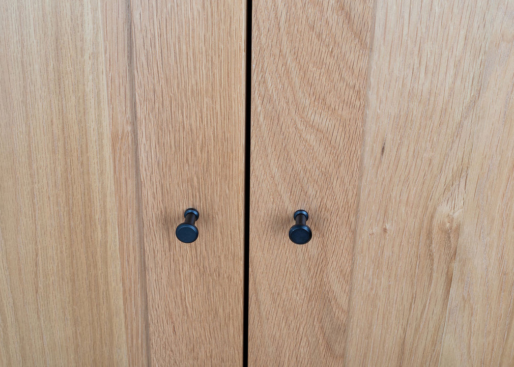 Brunel Double Wardrobe Oak