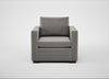 Palermo Armchair Nobilis Velvet Dolphin / Walnut and Brass