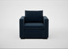 Palermo Armchair Nobilis Velvet Night / Black
