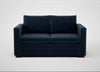 Palermo 2 Seater Sofa Nobilis Velvet Night / Walnut and Brass