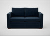 Palermo 2 Seater Sofa Nobilis Velvet Night / Walnut