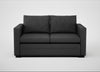 Palermo 2 Seater Sofa St Moritz Wool Grey / Black