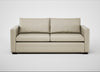 Palermo 3 Seater Sofa Leather Grain Storm 006 / Black