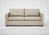 Palermo 3 Seater Sofa Leather Grain Storm 006 / Walnut