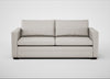 Palermo 3 Seater Sofa Leather Grain White 000 / Black
