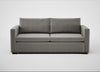 Palermo 3 Seater Sofa Nobilis Velvet Dolphin / Walnut and Brass