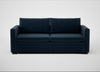 Palermo 3 Seater Sofa Nobilis Velvet Night / Walnut and Brass