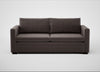 Palermo 3 Seater Sofa Nobilis Velvet Sable / Black