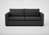 Palermo 3 Seater Sofa St Moritz Wool Grey / Walnut