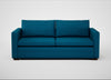 Palermo 3 Seater Sofa St Moritz Wool Teal / Walnut