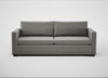 Palermo 4 Seater Sofa Nobilis Velvet Dolphin / Walnut and Brass