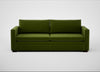 Palermo 4 Seater Sofa Nobilis Velvet Leaf / Black