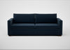 Palermo 4 Seater Sofa Nobilis Velvet Night / Walnut
