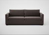 Palermo 4 Seater Sofa Nobilis Velvet Sable / Black