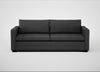 Palermo 4 Seater Sofa St Moritz Wool Grey / Black