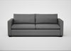 Palermo 4 Seater Sofa St Moritz Wool Light Grey / Black