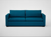 Palermo 4 Seater Sofa St Moritz Wool Teal / Black