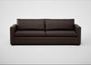 Palermo 5 Seater Sofa Leather Grain Chocolate 066 / Walnut