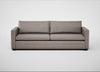 Palermo 5 Seater Sofa Leather Grain Light Grey 060 / Black