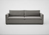 Palermo 5 Seater Sofa Nobilis Velvet Dolphin / Black
