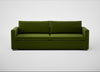 Palermo 5 Seater Sofa Nobilis Velvet Leaf / Walnut and Brass
