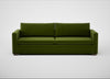 Palermo 5 Seater Sofa Nobilis Velvet Leaf / Walnut