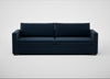 Palermo 5 Seater Sofa Nobilis Velvet Night / Black
