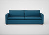 Palermo 5 Seater Sofa St Moritz Wool Blue / Black