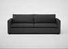 Palermo 5 Seater Sofa St Moritz Wool Grey / Walnut