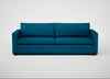 Palermo 5 Seater Sofa St Moritz Wool Teal / Walnut