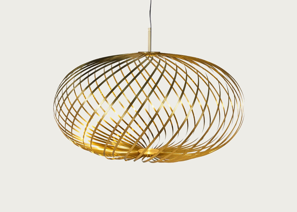 Spring Pendant Light Brass / Medium