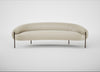 Isola 3 Seater Sofa Leather Grain Storm 006 / Bronze