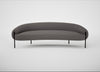 Isola 3 Seater Sofa Loop Boucle Granite / Black