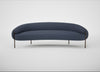Isola 3 Seater Sofa Loop Boucle Navy / Bronze
