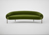 Isola 3 Seater Sofa Nobilis Velvet Leaf / Bronze